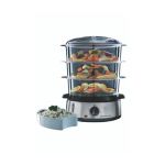 image produit Cuiseur vapeur à 3 étages Russell Hobbs Cook@home 19270-56 9 L Inox brossé