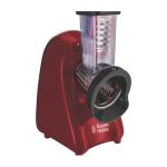 image produit Russell Hobbs Hachoir & râpe électrique [2 en 1] Desire Slice & Go rouge (Tranche et râpe avec 3 accessoires en acier: gros & fin, sans BPA & lave-vaisselle, rangement & nettoyage faciles) 22280-56