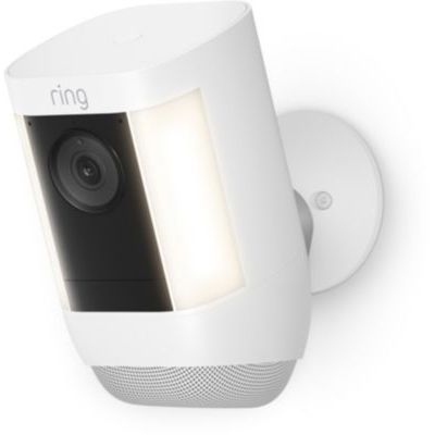 image Ring Spotlight Cam Pro Battery par Amazon | Caméra de surveillance extérieure wifi sans fil, vidéo HDR, détection de mouvement, projecteurs LED, installer soi-même | Essai Ring Home gratuit 30 j.