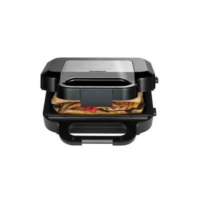 image Russell Hobbs Appareil Croque Monsieur [Multifonction 3en1] Creations (extra profondes pour sandwich épais, gaufrier, panini, 3 plaques antiadhésives & sans BPA, nettoyage facile) 26810-56