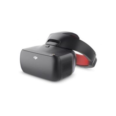 DJI Goggles Racing Edition - Conçues 3840 x 1080 MP Pour Les Drones DJI, Pavé Tactile & Radiocommande, 2 Écrans Ultra HD (1920 x 1080 MP), Jusqu'à 6 Heures d'Autonomie, Supports 2,4 et 5,8GHz - Noir
