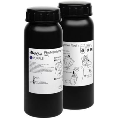 image 2 bouteilles de Résine moulable pour l'imprimante Nobel 1.0 XYZPrinting, 500 ml