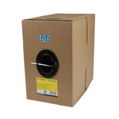 STARTECH Câble réseau Cat5e UTP monobrin ignifuge (CMR) en vrac - 304,8 m - Blanc