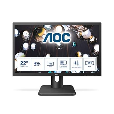 image AOC 22E1Q 21,5" Moniteur LED Noir