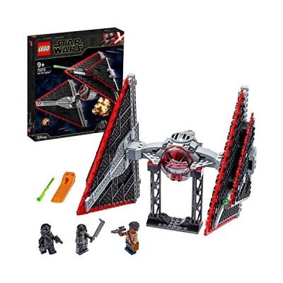 LEGO Star Wars, Le chasseur TIE Sith, Set de construction, Collection L'Ascension de Skywalker