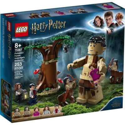 image LEGO Harry Potter La Forêt Interdite : la Rencontre d’Ombrage - Jeu de Construction Inspiré du Film Harry Potter et l’Ordre du Phénix -253 Pièces, 75967