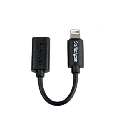 image STARTECH Adaptateur Apple Lightning vers Micro USB B pour iPhone / iPod / iPad - Mâle vers Femelle