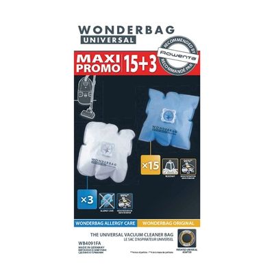 image Sac aspirateur Rowenta SAC WONDERBAG UNIVERSAL X18