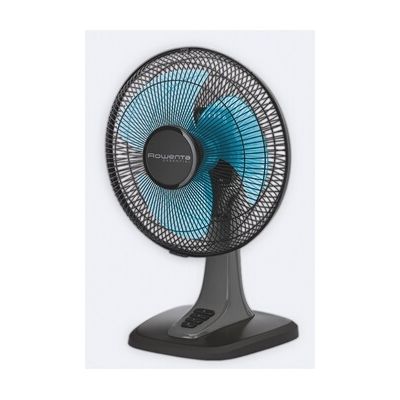 image Rowenta VU2120F0 Ventilateur de Table Essential Compact 30 cm Oscillation 3 Vitesses 35W  - Noir