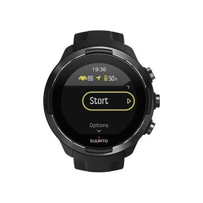 image Suunto 9 Baro Montre GPS avec Batterie Longue Durée et Mesure du Rythme Cardiaque au Poignet, Noir, SS050019000