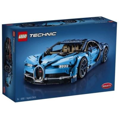 image LEGO- Bugatti Chiron, Voiture de Sport Réplique Exclusive Numéro de Série Unique, Modèle à Collectionner Technic Jeux de Construction, 42083, Multicolore