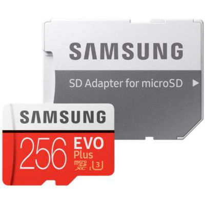 image SAMSUNG Evo Plus 256Go microSD with Adapter