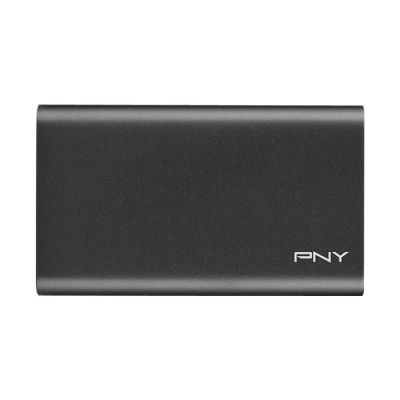 image PNY CS1050 Elite 480 Go SSD Externe - USB 3.1 & Câble USB Type-C vers Micro-B 3.1 2e génération - 0,9 m - Noir