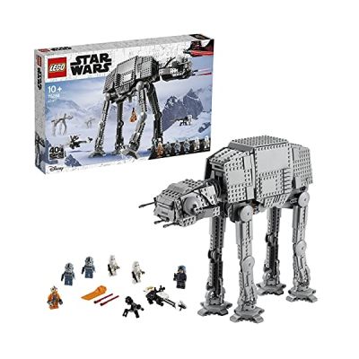 LEGO Star Wars AT-AT- Jeu de construction d’un superbe marcheur de la bataille de Hoth, incluant le personnage de Luke Skywalker, 1 267 pièces, 75288
