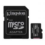 image produit Kingston Canvas Select Plus Carte MIcro SD SDCS2/128GB Class 10 + Adaptateur inclus - livrable en France
