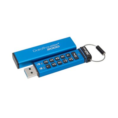 image Kingston DataTraveler 2000 - DT2000/32GB Clé USB 3.0 Chiffrée