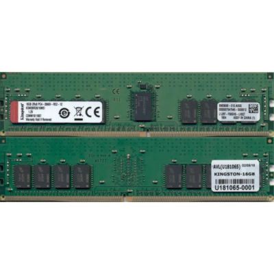 image Kingston Server Premier - DDR4-16 Go - DIMM 288 Broches - 2666 MHz / PC4-21300 - CL19-1.2 V - mémoire enregistré - ECC