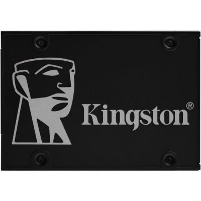 image Kingston KC600 SSD (SKC600/1024G) SSD Interne 2.5" SATA Rev 3.0, 3D TLC, Chiffrement XTS-AES 256 bits