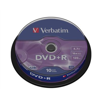 image VERBATIM Support de stockage DVD+R - 74Go - x16