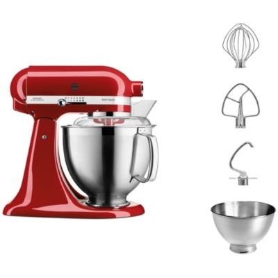 image Robot pâtissier Kitchenaid 5KSM185PSEER ROUGE EMPIRE