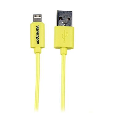 image STARTECH Câble Apple Lightning vers USB pour iPhone, iPod, iPad - 1m - Jaune
