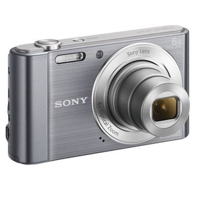 image Sony DSCW810S Appareil Photo Numérique Compact, 20,1 Mpix, Zoom Optique 6x Argent