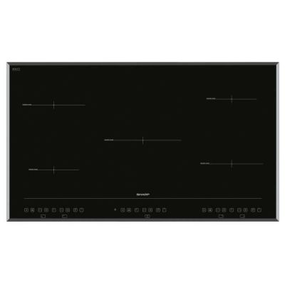 image Plaque induction Sharp KH9I26CT00 - 5 foyers - 5 boosters