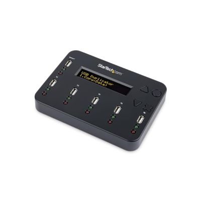 image STARTECH Duplicateur autonome de clés USB 1 vers 5 - Effacer / Supprimer - Copieur de lecteur flash USB 1:5
