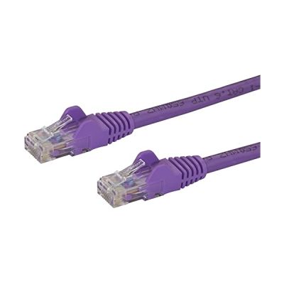 image STARTECH Câble réseau Cat6 Gigabit UTP - Sans crochet - 10 m - Cordon Ethernet RJ45 anti-accroc - Câble patch Mâle / Mâle - Noir