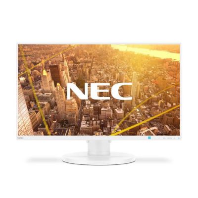 image NEC MultiSync E271N - Écran LED - 27" - 1920 x 1080 Full HD (1080p) - IPS - 250 CD/m² - 1000:1-6 ms - HDMI, VGA, DisplayPort - Haut-parleurs - Blanc