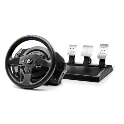 image Thrustmaster T300 RS GT Edition avec son pédalier 3 pédales pour des heures intensives de jeu vidéo compatible PC / PS3 / PS4 / PS4 Pro