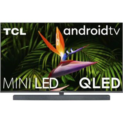 image Téléviseur 4K Mini LED 165 cm TCL 65X10 - TV LED 4K 65 pouces - TV connecté / Smart TV - Netflix - Android TV - Prise casque - Son 2 x 10 W + 2 x 15 W