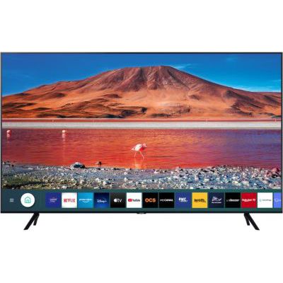 image Samsung Crystal UHD 2020 65TU7005 Smart TV 65" avec résolution 4K, HDR 10+, écran Crystal, processeur 4K, Pur-Couleur, Son Intelligent, Fonction One Remote Control et Assistance vocale Compatible