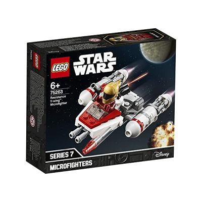 LEGO Star Wars Microfighter Y-wing™ de la Résistance, Set de construction, The Rise of Skywalker Movie Collection, 100 pièces, 75263