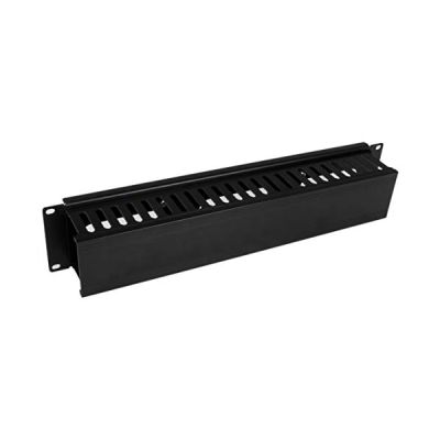 STARTECH Panneau de gestion de câbles horizontal 2U pour rack de serveur - 2U - Hauteur - 19-