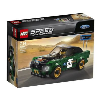 image LEGO Speed Champions 75884 Ford Mustang Fastback 1968 - Jeu de construction