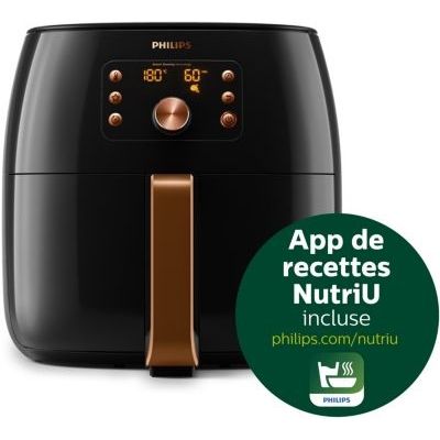 image Philips HD9860/90 Airfryer XXL Premium - Bien plus qu'une friteuse : faites cuire, frire, rôtir, griller tous vos aliments