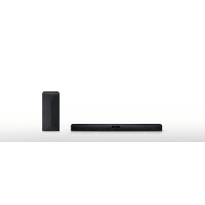 image LG SN4 Barre de Son TV Bluetooth 300 W 2.1 avec Caisson de Basses sans Fil, Technologie DTS Virtual : X, Dolby Digital, AI Sound Pro, entrée Optique, USB, HDMI, Noir