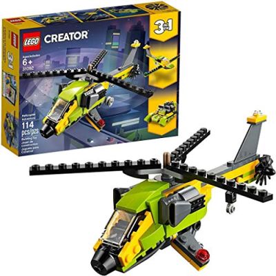 LEGO Creator L'aventure en hélicoptère Jeu de construction, 114 Pièces 31092