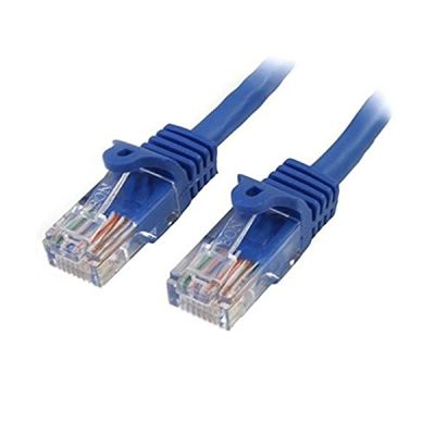 image STARTECH Câble réseau Cat5e UTP sans crochet de 2 m - Cordon Ethernet RJ45 anti-accroc - M/M - Bleu