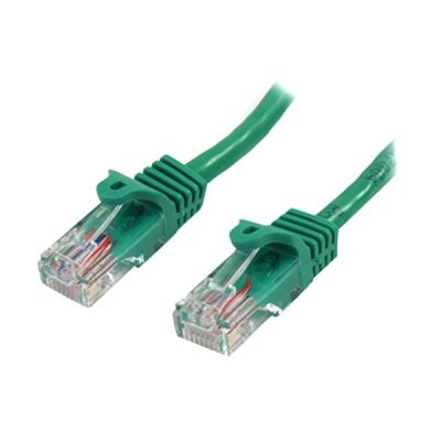 image STARTECH Câble réseau Cat5e UTP sans crochet de 3m - Cordon Ethernet RJ45 anti-accroc - M/M - Vert