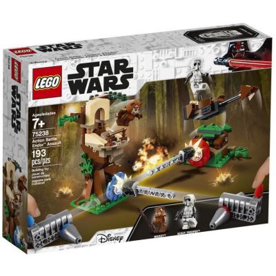 image LEGO Star Wars Action Battle L'assaut d'Endor Jeu de construction, 193 Pièces 75238