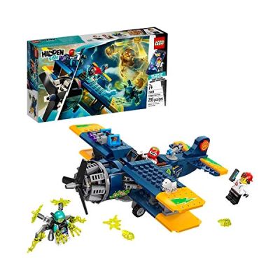LEGO Hidden Side, L'avion de voltige d'El Fuego, Appli AR Games, Set de jeu de réalité augmentée multijoueur interactif pour iPhone/Android, 108 pièces, 70429