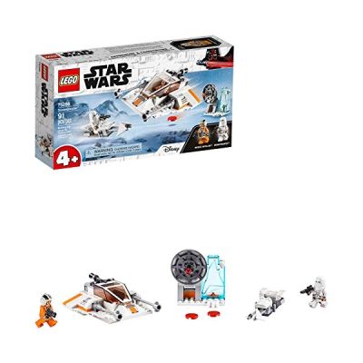 LEGO Star Wars, Snowspeeder et speeder bike, Set de jeu avec bases de démarrage pour enfants en âge préscolaire, 119 pièces, 75268 LEGO Star Wars, Snowspeeder et speeder bike, Set de jeu avec bases de démarrage pour enfants en âge préscolaire, 119 pièces, 75268
