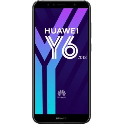 image Huawei Y6 2018 Smartphone Débloqué 4G (5,7 pouces - 2/16 Go - Double Nano-SIM - Android) Noir
