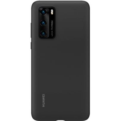 image HUAWEI Coque en Silicone pour Huawei P40 Noir
