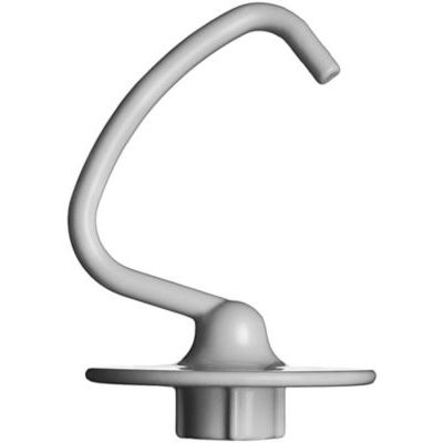 KitchenAid Crochet petrisseur Compatible avec Robots patissiers 4.3L et 4.8L, Blanc