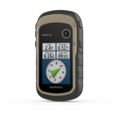image Garmin - eTrex 32x - GPS de randonnée avec cartographie TopoActive Europe préchargée avec routes et sentiers routables - Compas électronique et altimètre barométrique - Vert
