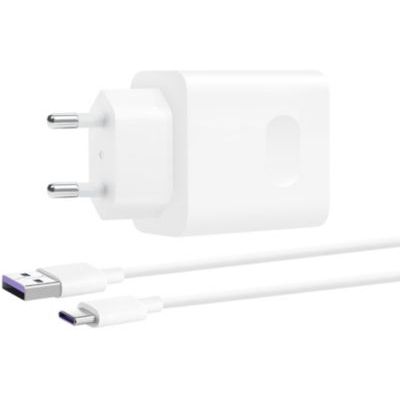 image Chargeur secteur Huawei Supercharge USB-C Blanc