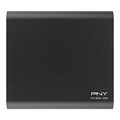 image PNY Pro Elite CS2060 - SSD Externe Portable 1 To en USB 3.1 Gen2 Type-C - 900 Mo/S